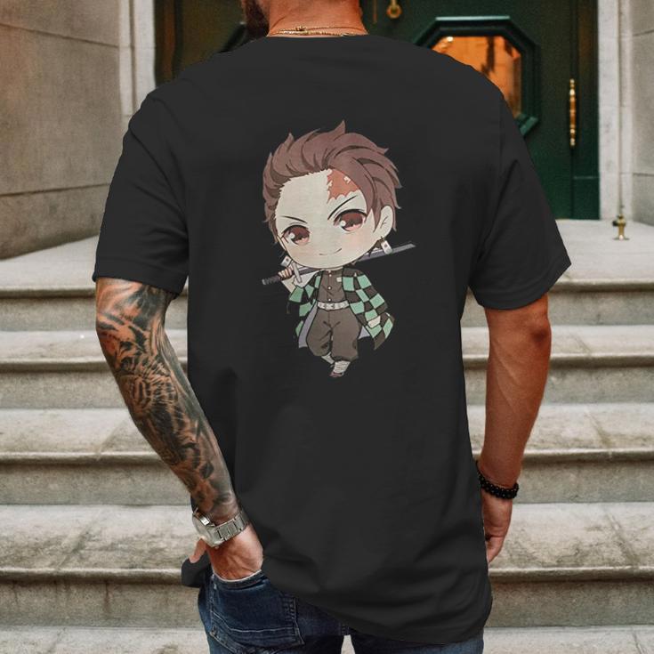 Demon Slayer Cool Look Mens Back Print T-shirt Gifts for Men