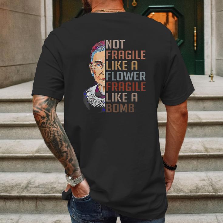 Depoga Notorious Rbg Mens Back Print T-shirt Gifts for Men