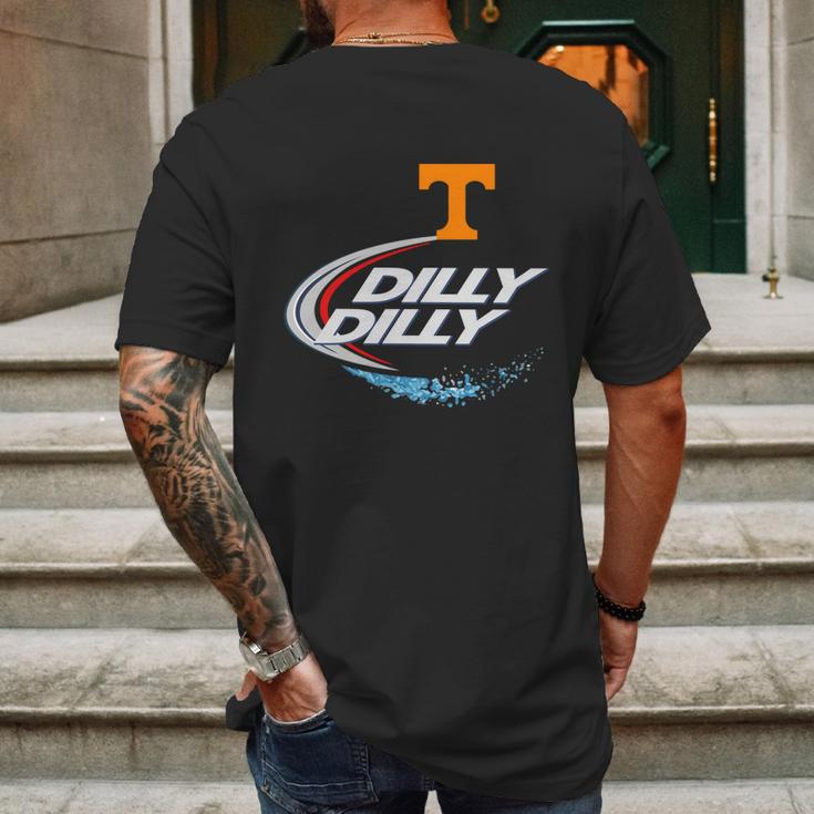 Dilly Tennessee Volunteers Mens Back Print T-shirt Gifts for Men