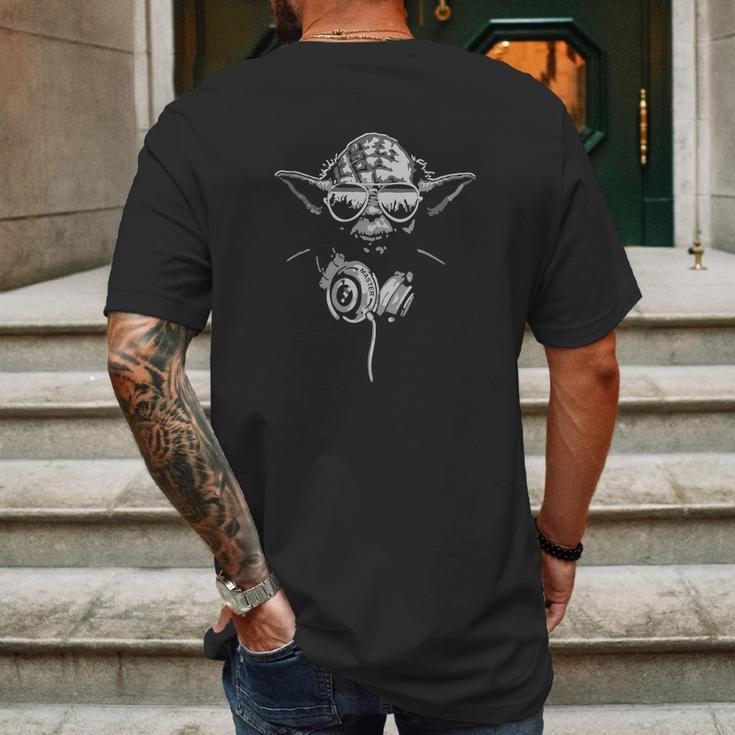 Dj Yoda Tshirt Mens Back Print T-shirt Gifts for Men