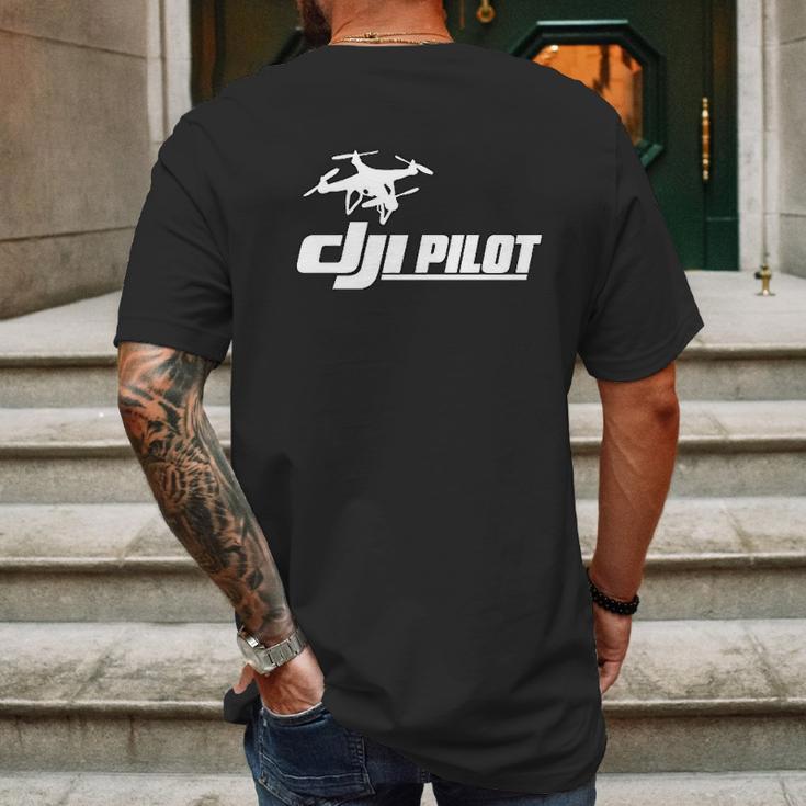 Dji Drone Phantom Pilot Funny Mens Back Print T-shirt Gifts for Men