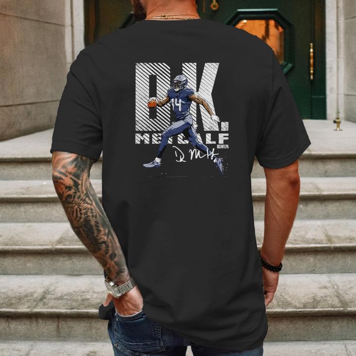 Dk Metcalf Bold Mens Back Print T-shirt Gifts for Men