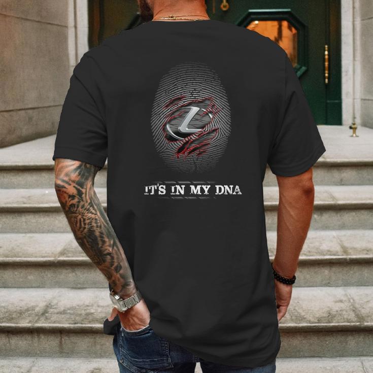 Dna Lexus Mens Back Print T-shirt Gifts for Men