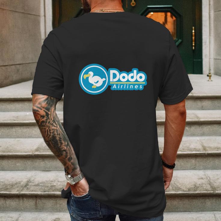 Dodo Airlines Animal Crossing Mens Back Print T-shirt Gifts for Men