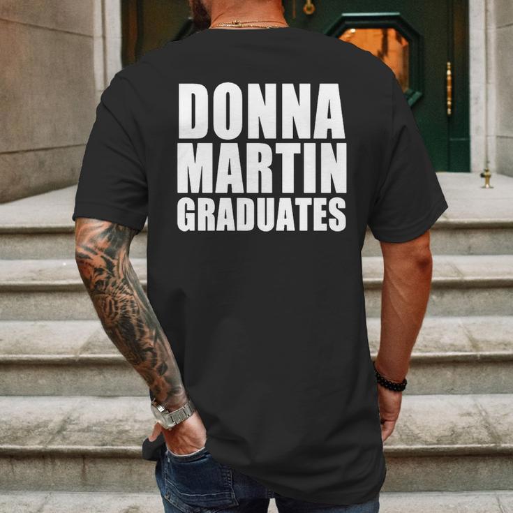 Donna Martin Graduates T-Shirt Mens Back Print T-shirt Gifts for Men