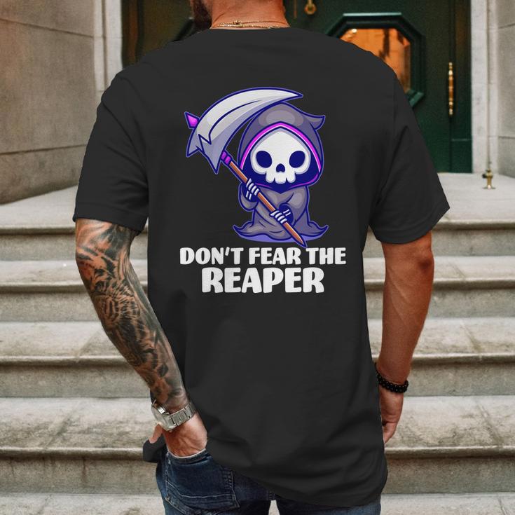 Dont Fear The Reaper Cute Chibi Reaper Mens Back Print T-shirt Gifts for Men