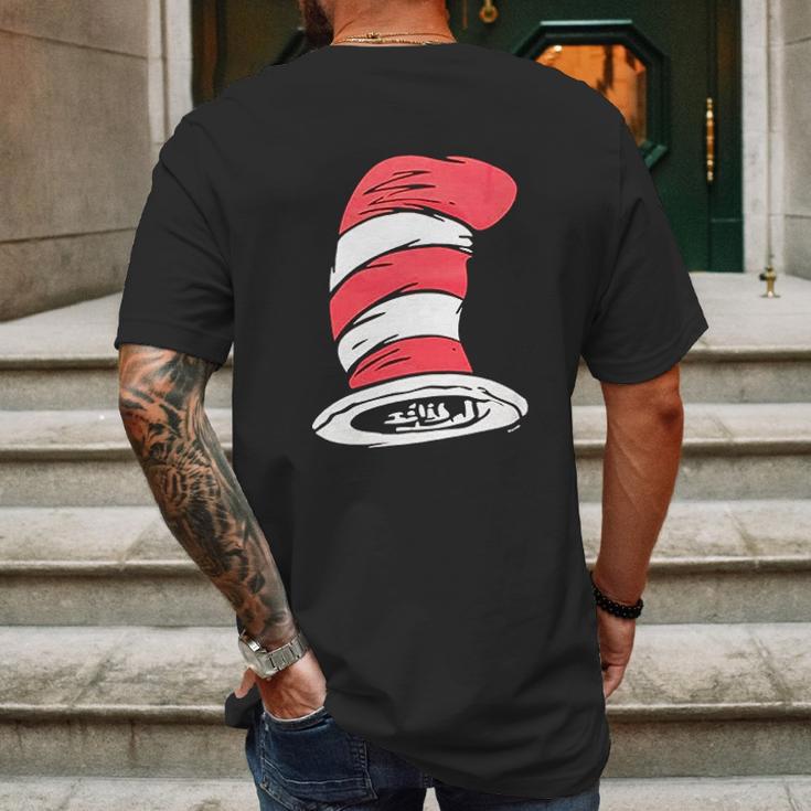 Dr Seuss Cat In The Hat Big Hat Mens Back Print T-shirt Gifts for Men