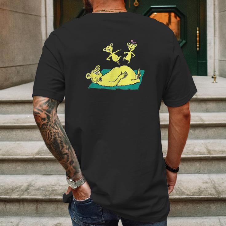 Dr Seuss Hop On Pop Mens Back Print T-shirt Gifts for Men