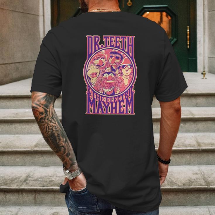 Dr Teeth And The Electric Mayhem Mens Back Print T-shirt Gifts for Men