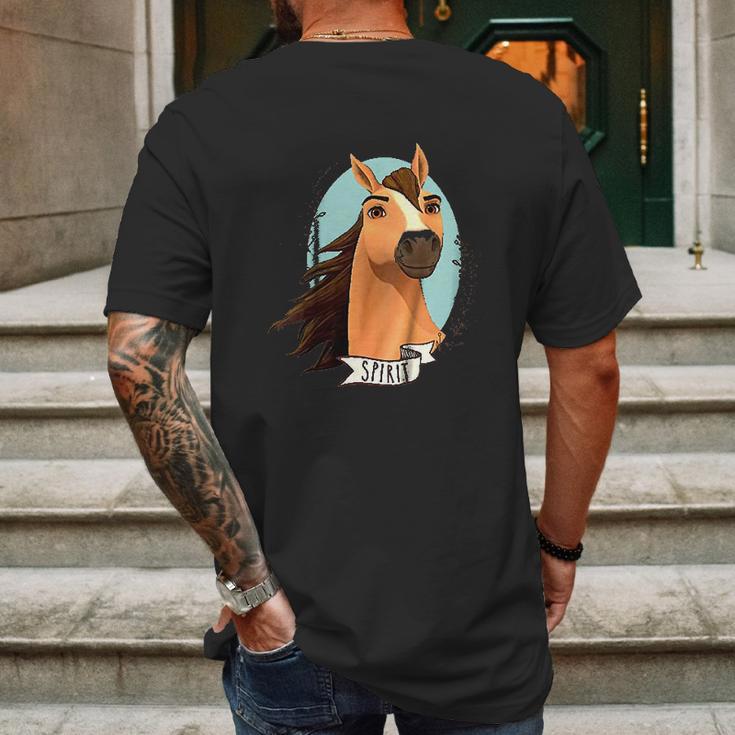 Dreamworks Spirit Riding Free Mens Back Print T-shirt Gifts for Men