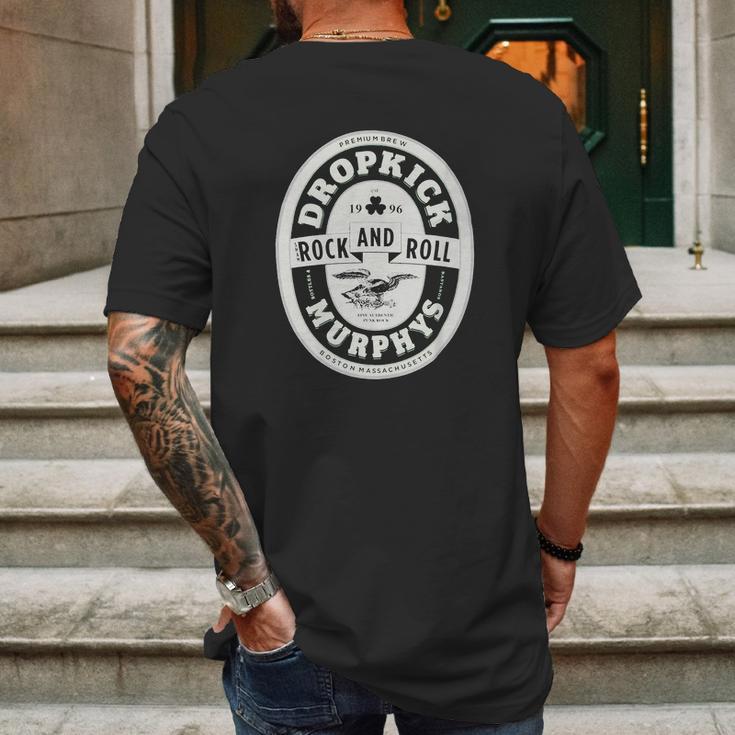 Dropkick Murphys Shamrock And Roll Caps Mens Back Print T-shirt Gifts for Men