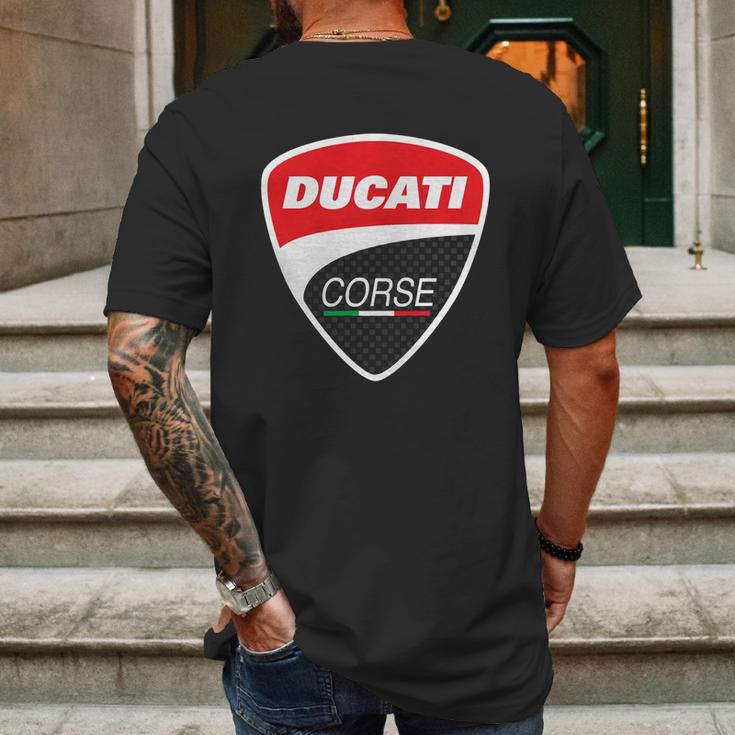 Ducati-Corse Mens Back Print T-shirt Gifts for Men