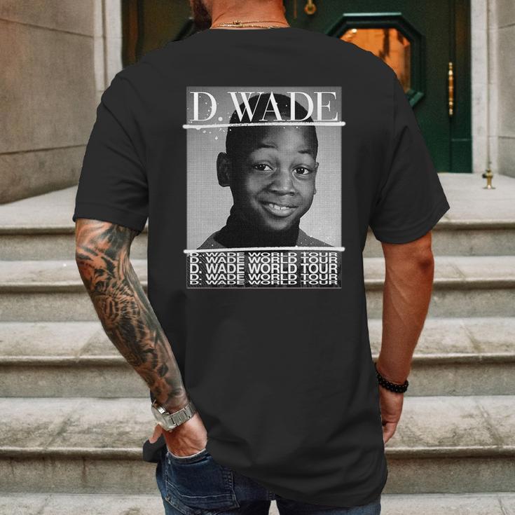 Dwyane Wade World TourShirts Mens Back Print T-shirt Gifts for Men