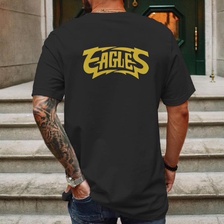 The Eagles Rock 1970S Band Black Mens Back Print T-shirt Gifts for Men