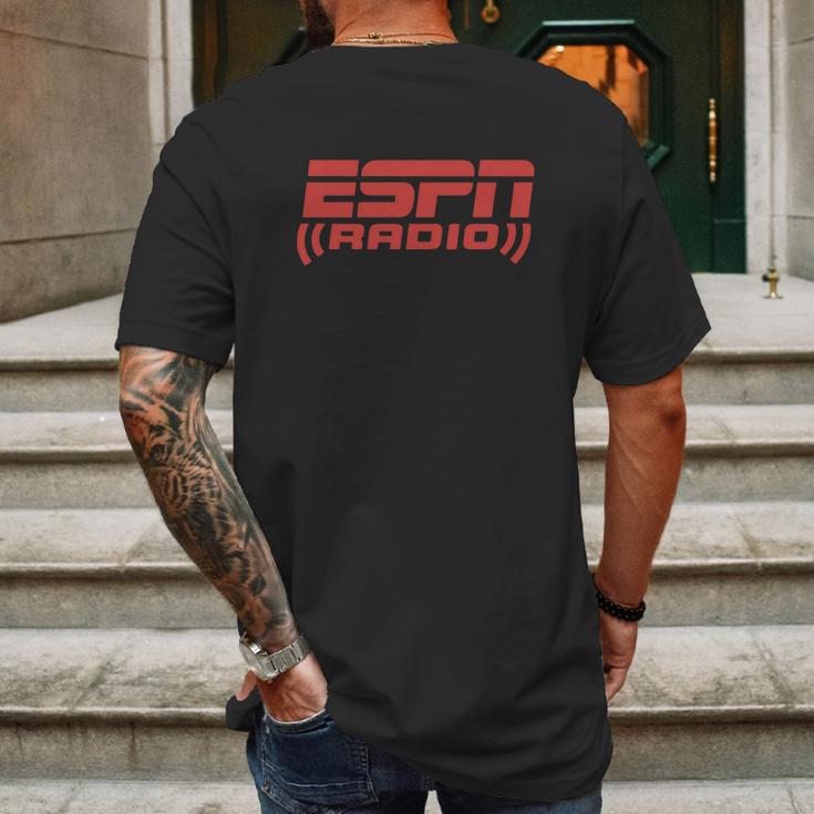 Espn Radio Mens Back Print T-shirt Gifts for Men