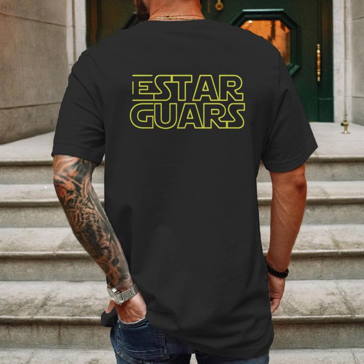 Estar Guars Shirt - Funny Spanish Version Mens Back Print T-shirt Gifts for Men