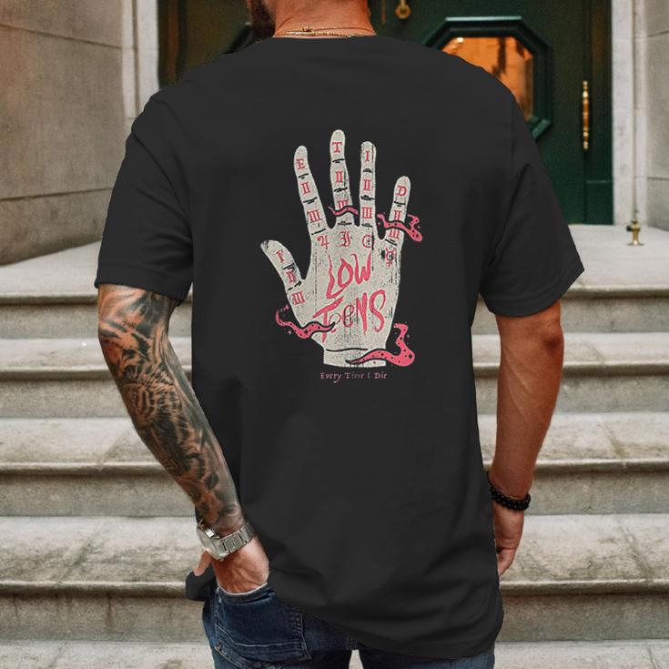 Every Time I Die Palmreader Official Merchandise Mens Back Print T-shirt Gifts for Men