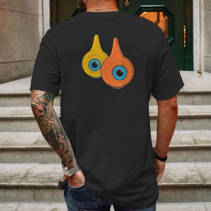 Eye Pods Scp Foundation Mens Back Print T-shirt Gifts for Men