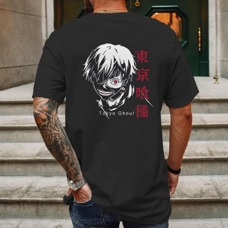 Faiwvhe Tokyo Ghoul Kaneki Mens Back Print T-shirt Gifts for Men