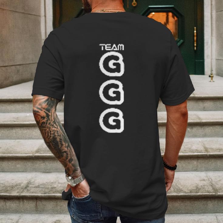 Fashion Gennady Golovkin Ggg Mens Back Print T-shirt Gifts for Men