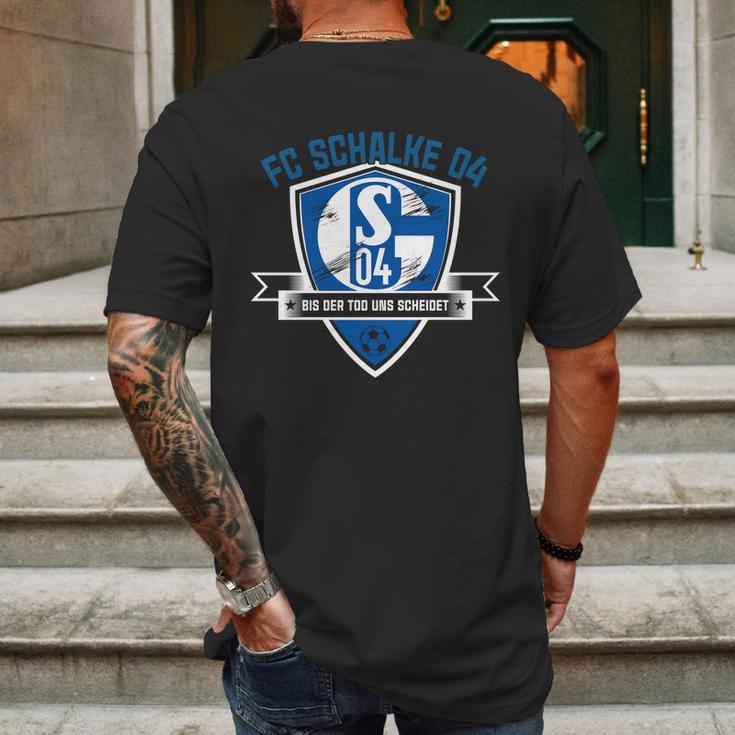 I Am Fc Schalke 04 Mens Back Print T-shirt Gifts for Men