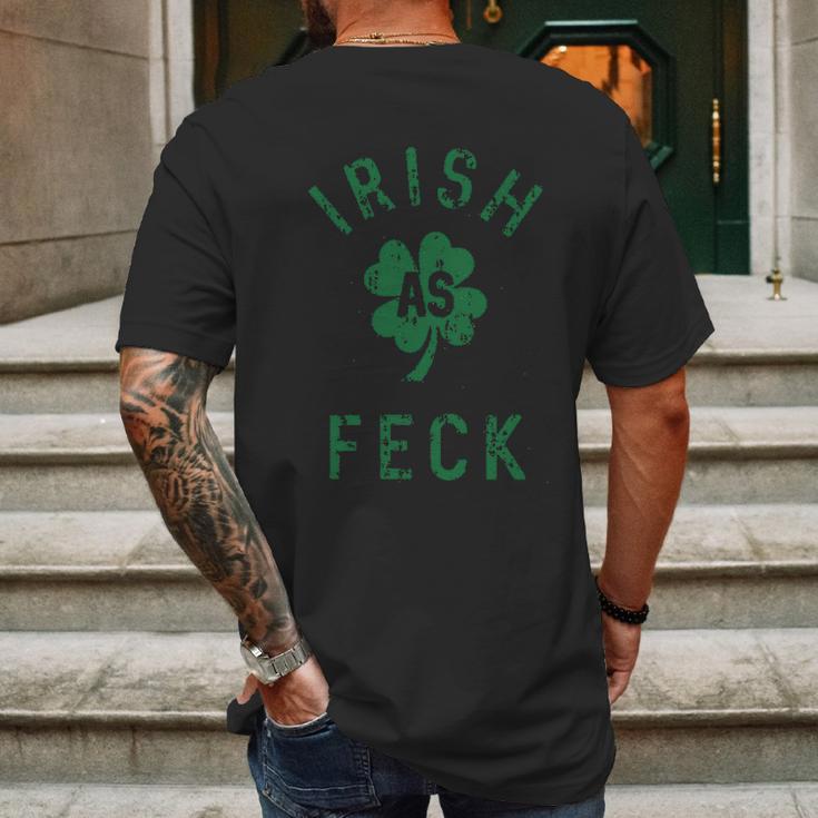 As FeckShirt Funny Saint Patricks Da Mens Back Print T-shirt Gifts for Men