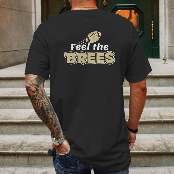 Feel The Brees Mens Back Print T-shirt Gifts for Men