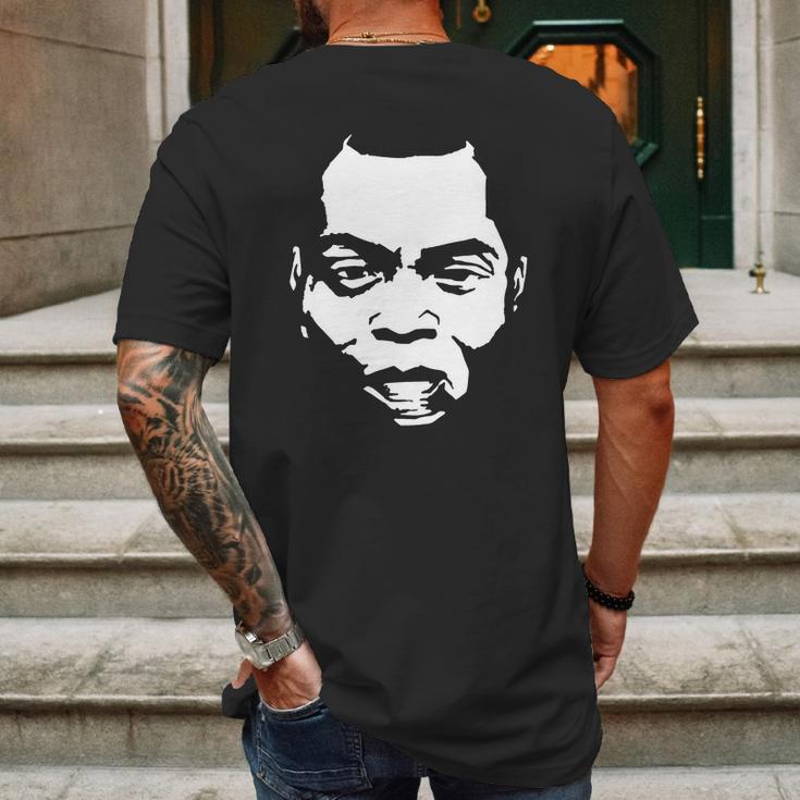 Fela Kuti Face Mens Back Print T-shirt Gifts for Men