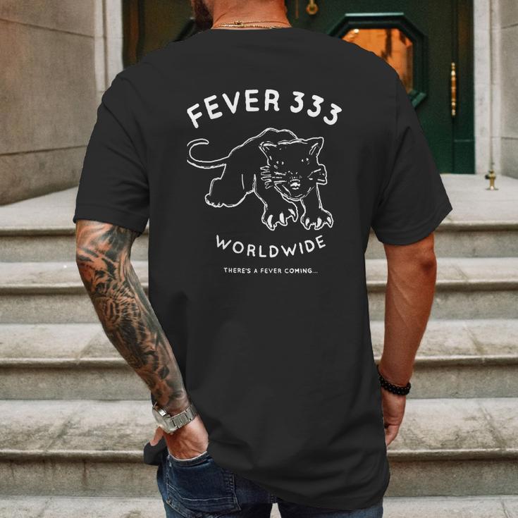 Fever 333 Worldwide Mens Back Print T-shirt Gifts for Men