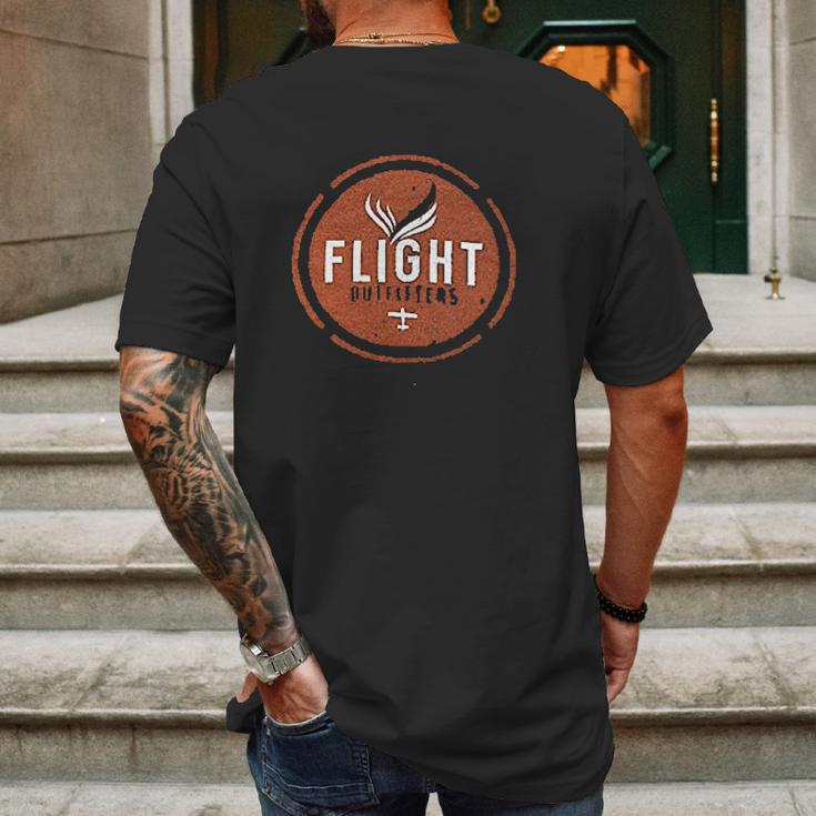 Flight Outfitters Vintage Mens Back Print T-shirt Gifts for Men