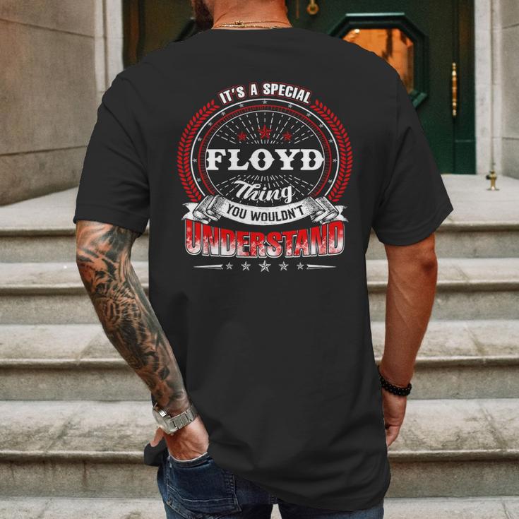 Floyd Shirt Family Crest FloydShirt Floyd Clothing Floyd Tshirt Floyd Tshirt Gifts For The Floyd Mens Back Print T-shirt Gifts for Men