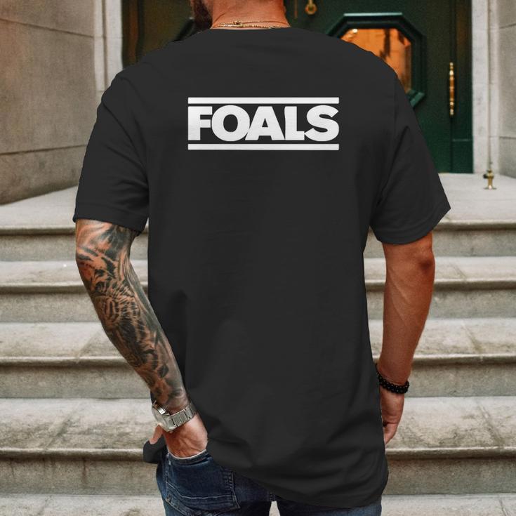 Foals Mens Back Print T-shirt Gifts for Men