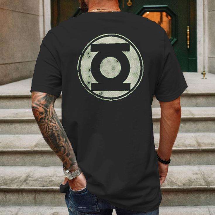 Food Green Lantern Kelly Green Mens Back Print T-shirt Gifts for Men