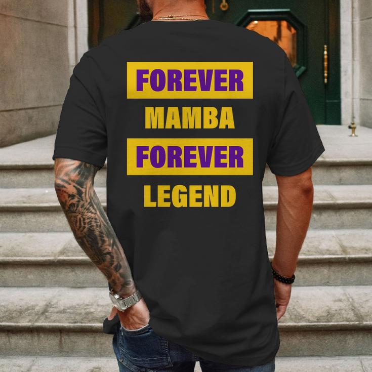 Forever Mamba Forever Legend Graphic Design Printed Casual Daily Basic Mens Back Print T-shirt Gifts for Men