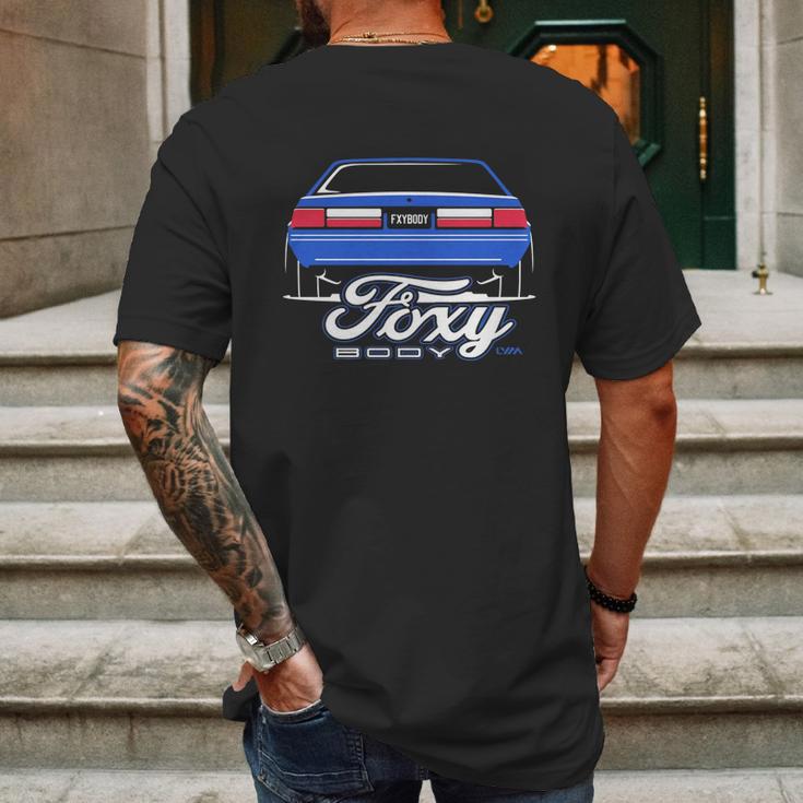 Foxy Body Ford Mustang Fox Body T-Shirt Mens Back Print T-shirt Gifts for Men