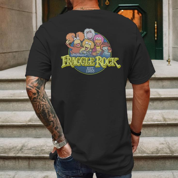 Fraggle Rock Team Mens Back Print T-shirt Gifts for Men