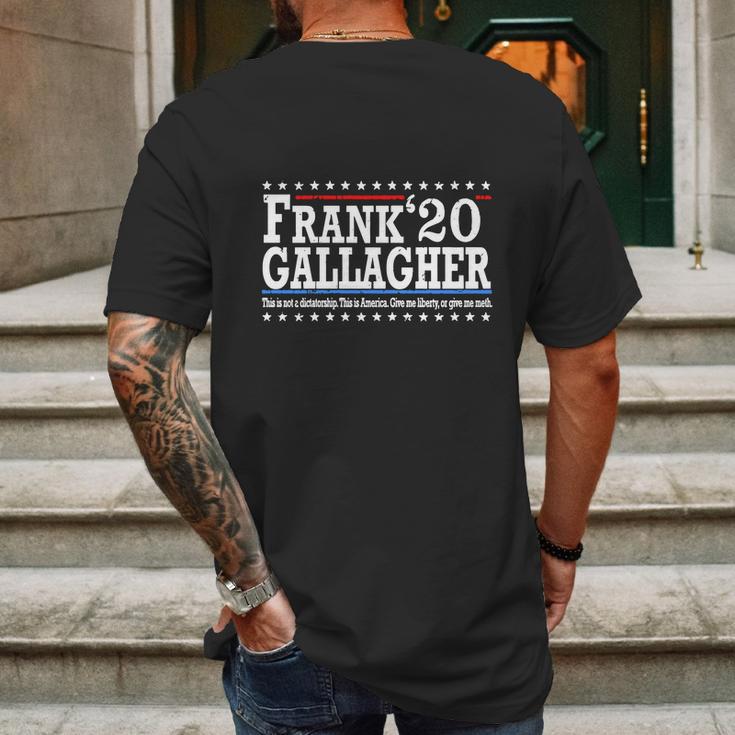 Frank Gallagher 2020 This Not A Dictatorship This Is America Shirth Mens Back Print T-shirt Gifts for Men