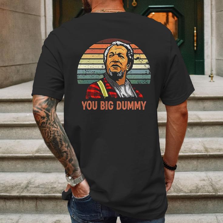 Fred Sanford You Big Dummy Retro Vintage Mens Back Print T-shirt Gifts for Men