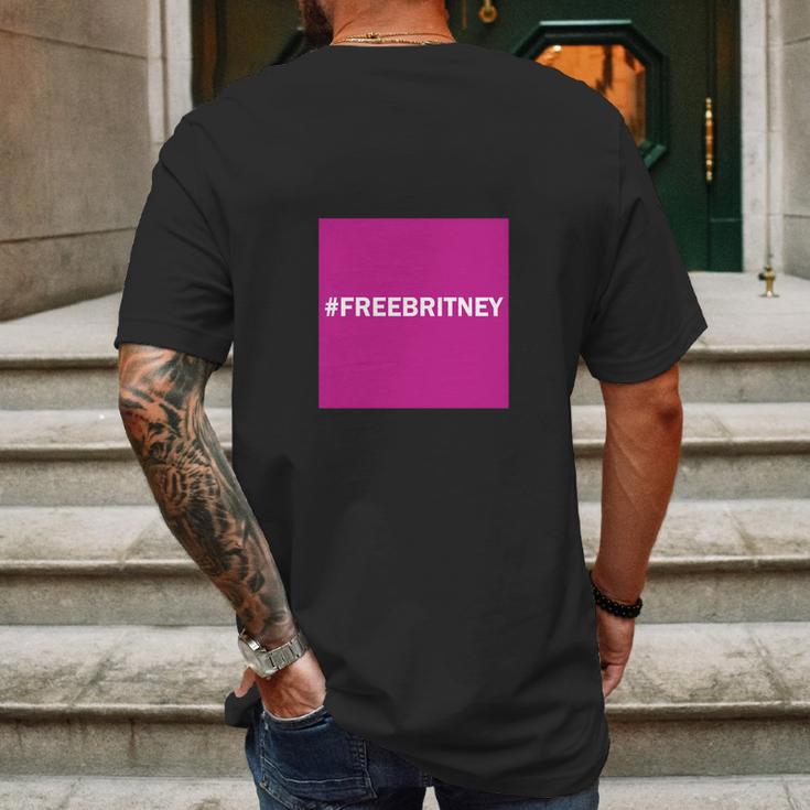 Free Britney Best Design Mens Back Print T-shirt Gifts for Men