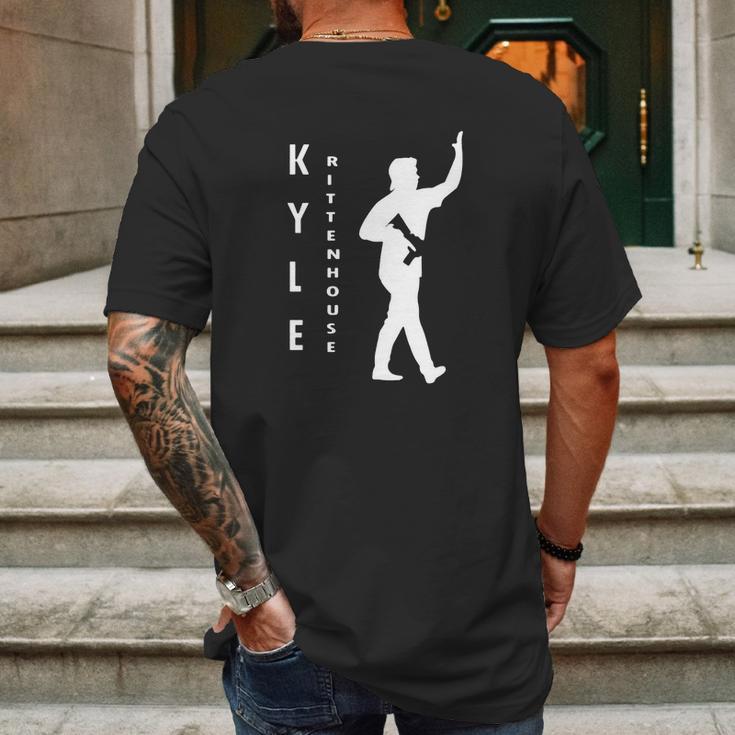 Free Kyle Rittenhouse Basic Mens Back Print T-shirt Gifts for Men