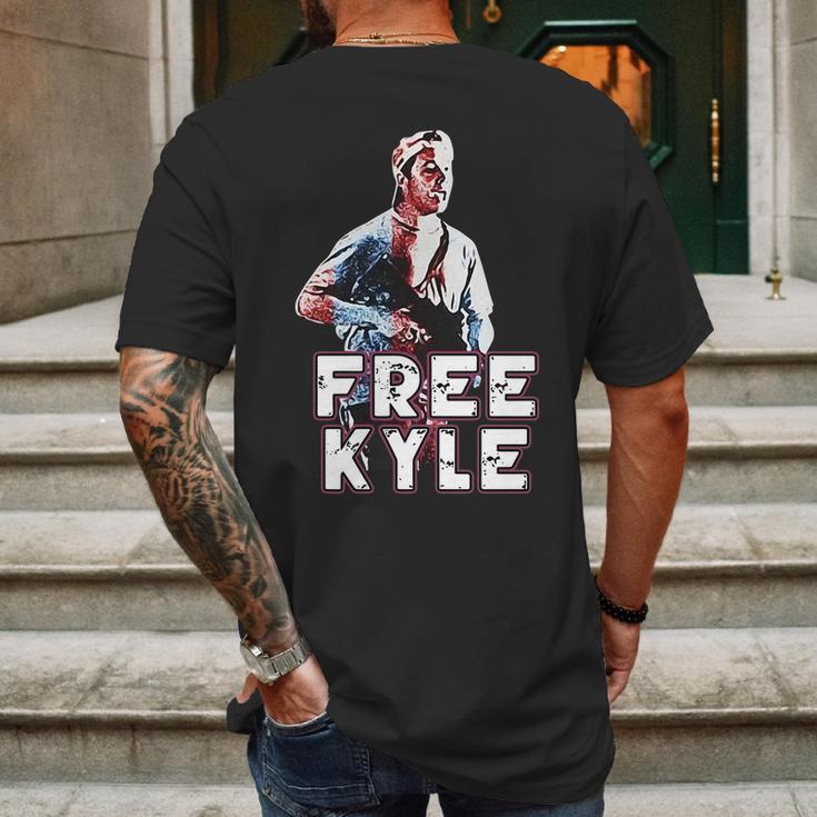 Free Kyle Rittenhouse Shirt Mens Back Print T-shirt Gifts for Men