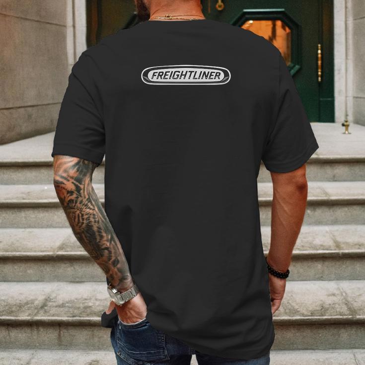 Freightliner Big Rig Truck Semi Trucking Mens Back Print T-shirt Gifts for Men