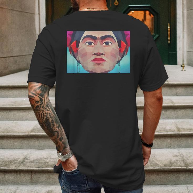 Frida Kahlo Graphic Mens Back Print T-shirt Gifts for Men