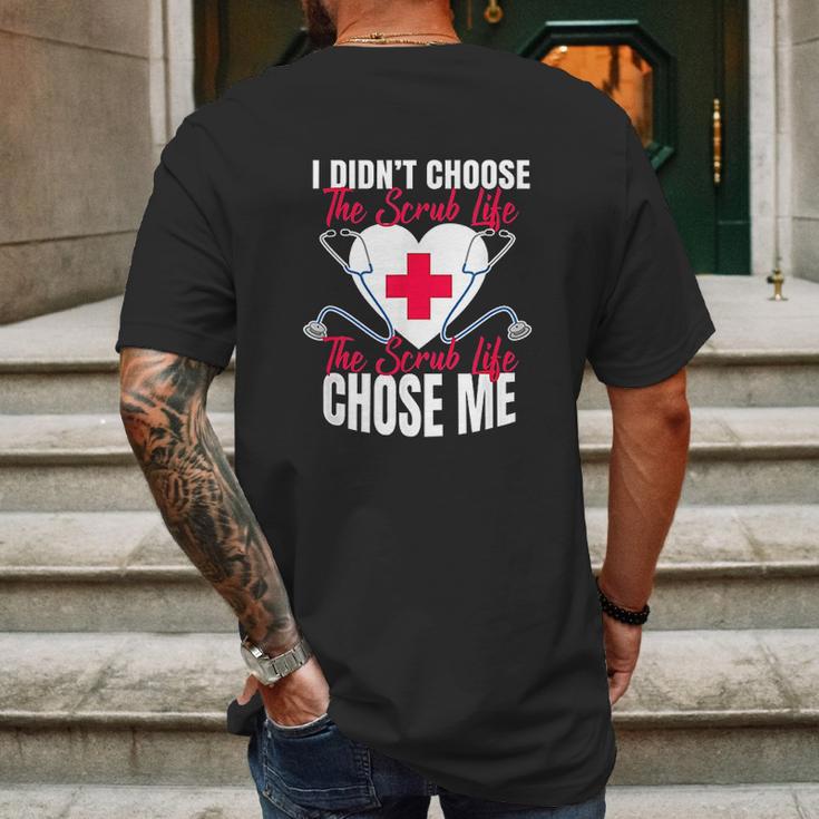 Funny Assistant Graphic Pcp Health Care Gift Mens Back Print T-shirt Gifts for Men