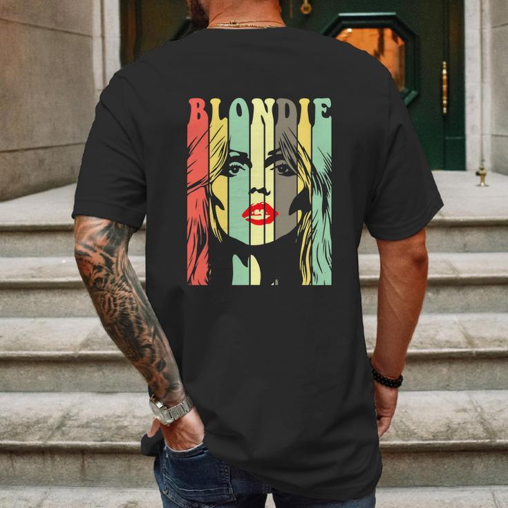 Funny Blondie Retro Mens Back Print T-shirt Gifts for Men