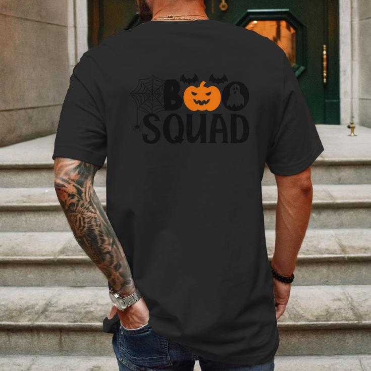 Funny Halloween Boo Squad Shirt Halloween Squad Shirt Halloween Gift Boo Hal Mens Back Print T-shirt Gifts for Men