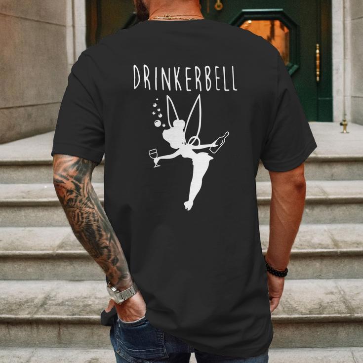 Funny Halloween Drinkerbell Funny Mens Back Print T-shirt Gifts for Men