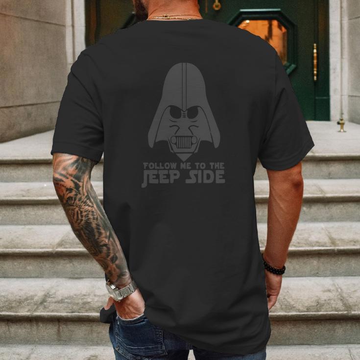 Funny Jeep - T-Shirt Mens Back Print T-shirt Gifts for Men