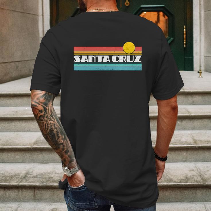 Funny Retro Santa Cruz Strip Logo Mens Back Print T-shirt Gifts for Men