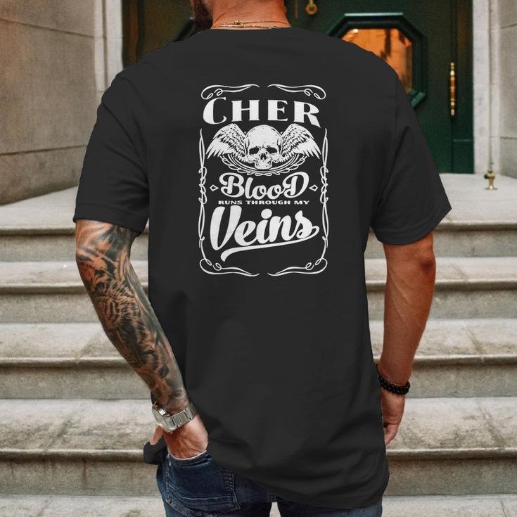 Funny Tshirt For Cher Mens Back Print T-shirt Gifts for Men